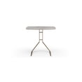 thumbnail image 4 of Katy Side Table, 12mm Grey Ceramic Top, Bronze Brushed Metal Base, 4 of 5
