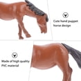 thumbnail image 4 of Shisuyan Brown Miniature Horse Shape Decor 6Pcs 1.8Inx0.9In, 4 of 9