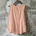 thumbnail image 4 of cocolona Summer Tank Tops for Women Ruffle V Neck Sleeveless Shirts Trendy Casual Solid Color Blouses, 4 of 5