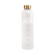 thumbnail image 3 of Botella de agua motivacional que le recuerda que más agua 32 / 1000 ml con r de tiempo Botella de motivacionportiva para , Blanco BLESIY  botella deportiva, 3 of 6