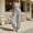 #097-Gray, variant on TaTaai Womens Two Piece Outfit One Shoulder Sleeveless Ruched Top with Elastic Cuff Pocket Harem Pants Solid Soft Breathable Boho Set Gift