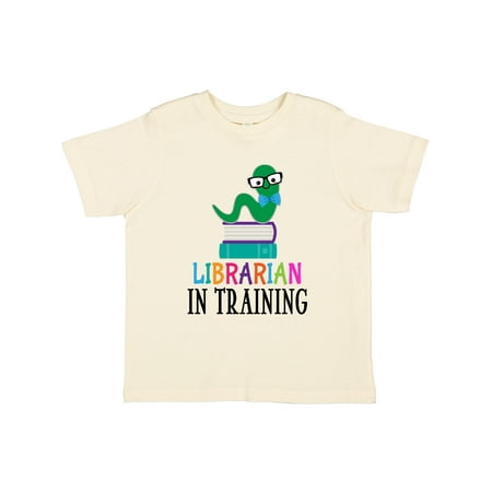 

Inktastic Librarian in Training Bookworm Gift Toddler Boy or Toddler Girl T-Shirt