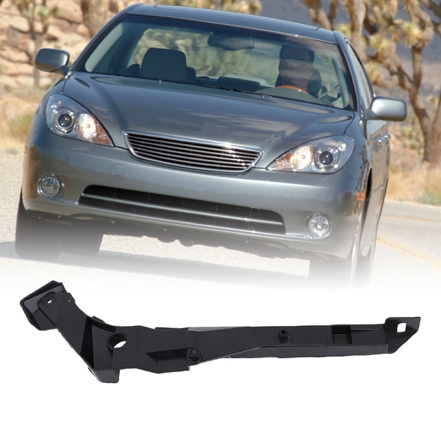 Front Bumper Support Brackets Shockproof Front Bumper Cover Retainer Hold Mount Replacement ES300 ES330, Durable Plastic Material for Enhanced Safety and Longevity