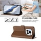 thumbnail image 4 of Funda Cartera GANGXUN para Honor Magic 6 Pro 5G – Cierre Magnético, Protección RFID, Correa Desmontable, Compatible con Carga Inalámbrica, 4 of 6