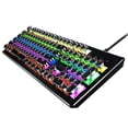 thumbnail image 1 of MesaSe Clavier de Jeu Mécanique pour Machine à Écrire, Clavier Rétro en Métal, Rétroéclairé RVB, 104 Touches, Clavier Filaire Anti-Ghost pour PC, Portable, Gamer, 1 of 12
