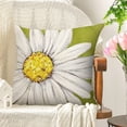 thumbnail image 5 of Nsxcdh Floral Decorative Pillow Cover Natural Cotton Linen Pillowcase 17.71x17.71 Inch for Couch,Sofa,Car Seat,or Bedroom Decor, 5 of 7