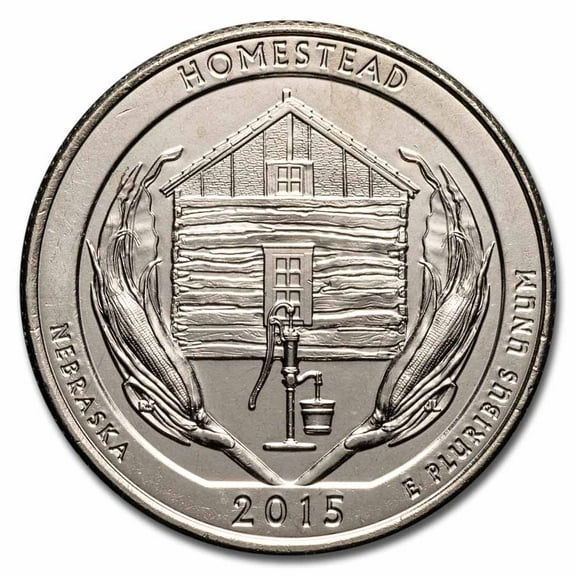 2015-D ATB Quarter Homestead National Monument BU