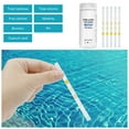 thumbnail image 2 of 100Pcs Pool and Spa Test Strips 7- in-1 Water Hot Tub PH Pool Test Strips Quick and Easy to Detect Spa Test Strips Paper PH Tester Water Test Kit for Swimming Pool Spas Bathtubs Hot Tubs, 2 of 9