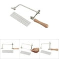 thumbnail image 3 of Jewelry Saw Kit, DIY Wood Coping Saw Coping Frame Working Steel Saw Jewelry Tool Metal Cutting Making Cutting Wood Handle Equipment Jewelers Cutting Metal Saw Jewelry Making Tool, 3 of 8