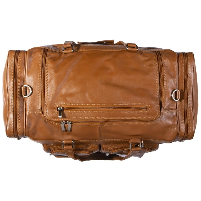 Leather Duffle Bag, Durable and Versatile Full-Grain