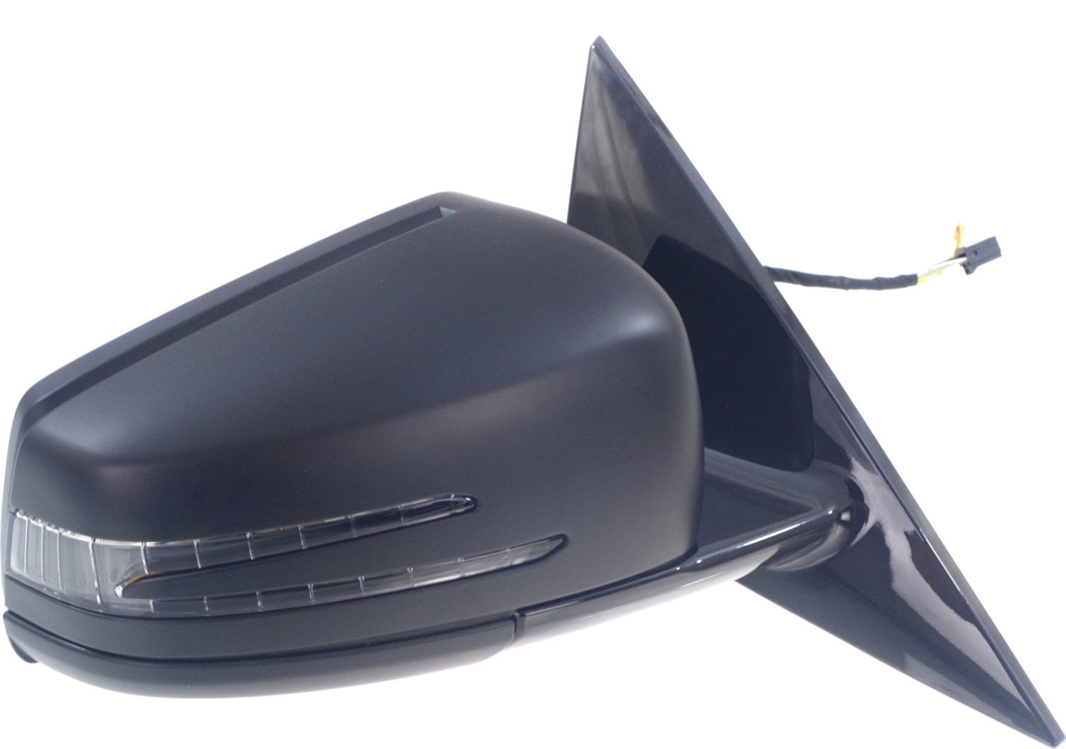 Mirror Compatible With 2010-2016 Mercedes Benz E550 2015-2016 E400 Right Passenger Side Heated In-housing Signal Light Paintable Kool-Vue