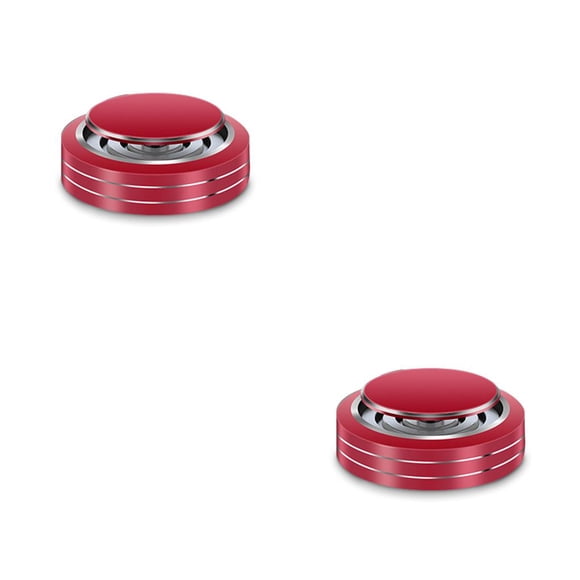 Riwesomey Ambientador para eliminar olores, adorno refrescante, difusor de Aroma ajustable, desodorante de fragancia, accesorios para automóviles, rojo rojo 2piezas Riwesomey CBP195680
