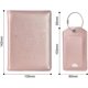 thumbnail image 3 of Funda protectora para pasaporte CHAO Oro rosa Bloqueo RFID con etiqueta de equipaje, 3 of 5