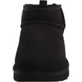 thumbnail image 2 of UGG Womens Classic Ultra Mini Boot Black - 1116109-BLK BLACK, 2 of 7