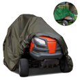 thumbnail image 2 of Cubierta de lona para cortacésped para tractor cortacésped Fibras de poliéster 210D Cubierta protectora impermeable con protección UV Protección contra el polvo en el garaje Cubierta protectora, 2 of 6