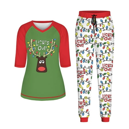 

Girl s Family Pajamas Thermal Underwear Christmas Thermal Pajamas