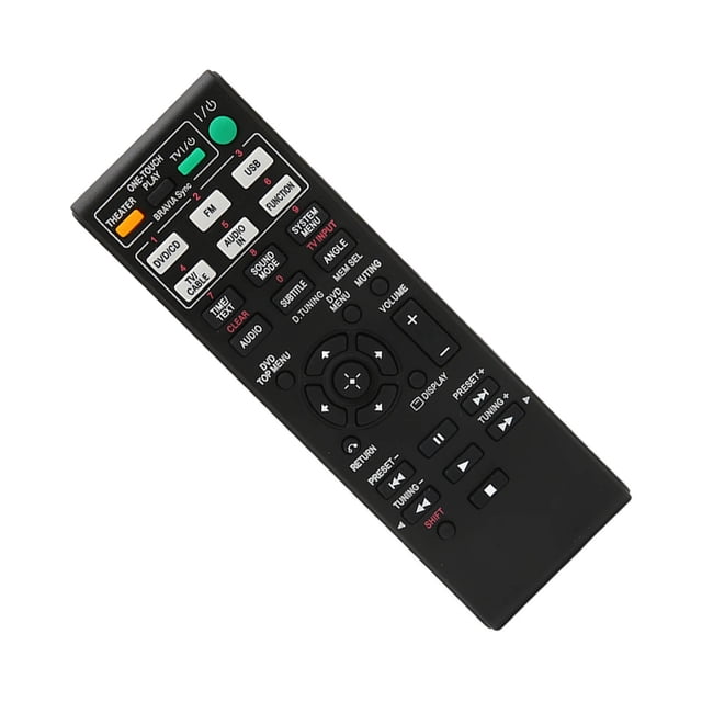 DVD Remote Control, Battery Power Replacement Home Theater Control Durable Wearproof For DAV DZ171 For DAV DZ170