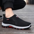 thumbnail image 4 of YUDAI Men's Slip-On Walking Shoes – Non-Slip, Breathable Mesh Sneakers for Gym, Workout & Everyday Wear, 4 of 6