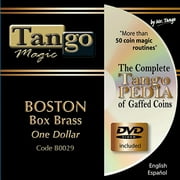 Boston Coin Box (BRASS) One Dollar by Tango Magic - Trick