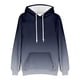 thumbnail image 4 of Dolkfu Sudadera con capucha casual para hombres, sudadera con capucha de color degradado, camiseta de manga larga para el invierno. L, 4 of 5