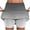 Gray, variant on Uaswgudfs ​Women's High-Rise Flared Skort for Summer - Tummy Control & Breathable Fabric for Athletic & Casual Comfort Gray XXXL