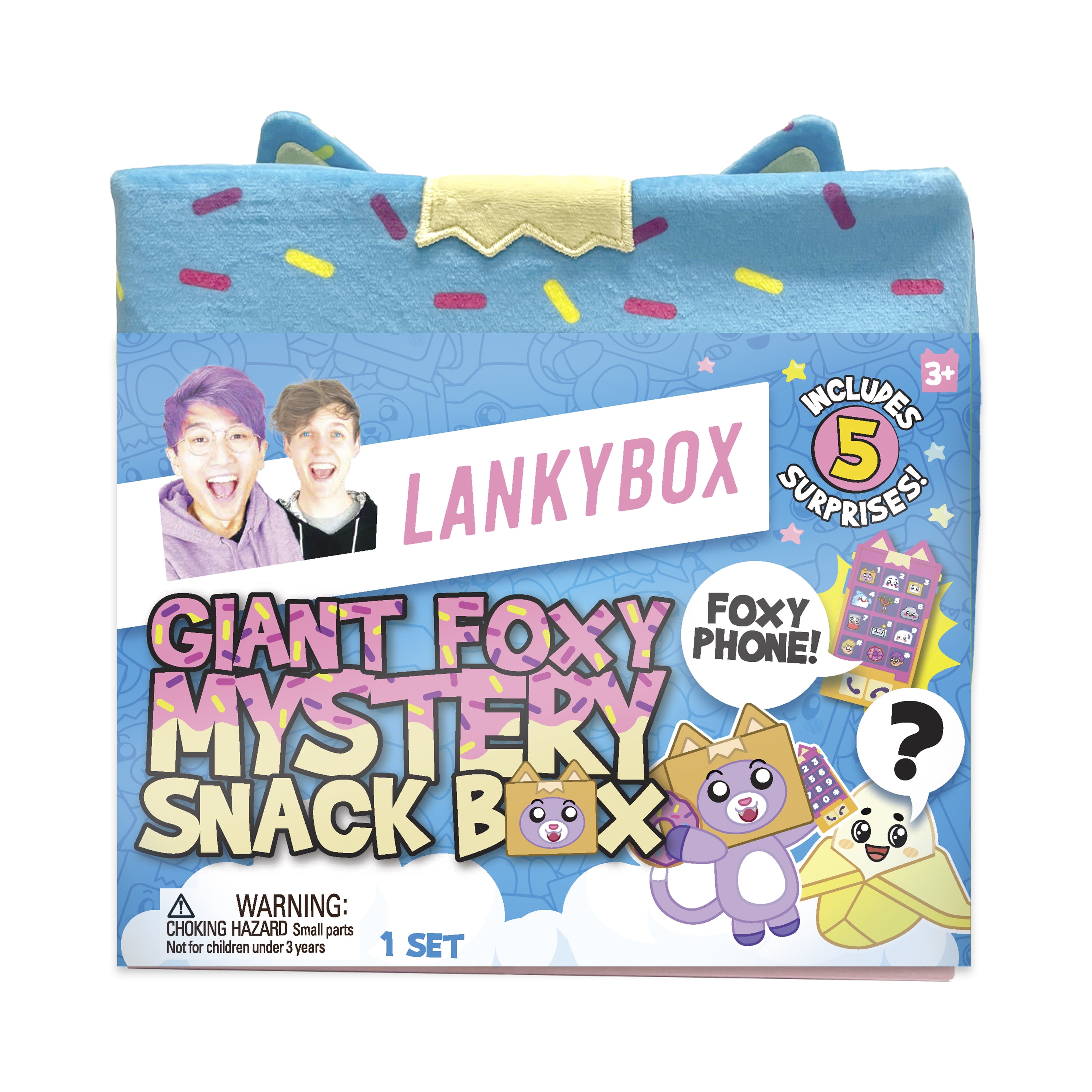 LankyBox Giant Foxy Surprise Snack Box