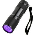 thumbnail image 1 of wqlpp-UV Ultra-Violet 12 Lampe de Poche LED Lumière Noire 395 nM Lampe d'Inspection Torche, 1 of 4
