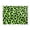 Neon Green Leopard Print, variant on Acrylic Tray Clear Serving Tray Rectangle Decorative Tray with Cut Handle Neon Green Leopard Print