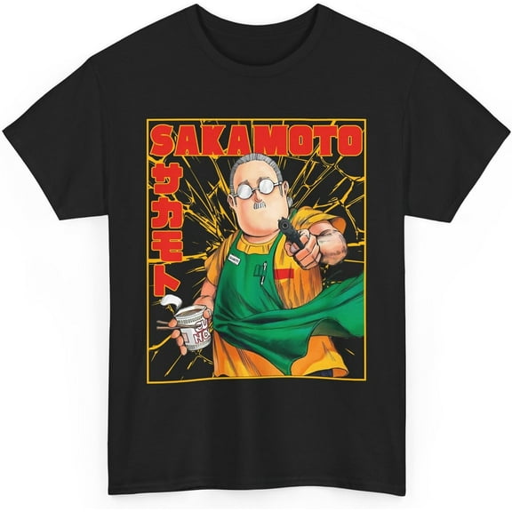 Sakamoto Days Merch Anime T-Shirt Crewneck Short Sleeve Tshirt Men/Women Harajuku Top