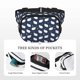 thumbnail image 5 of Fotbe Cute Sheep 1 Cangurera Cuadrada con Estampado de Doble Capa, Bolsa de Cintura Ajustable Mini para Hombres y Mujeres, 5 of 9