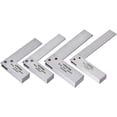 thumbnail image 3 of Machinist Square Set 2.5 / 3.15 / 4 / 5 inch (63/80/100/125mm),Try Square Wide Seat Steel Squares, 4pcs in 1 Set, 3 of 7
