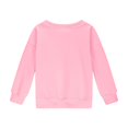 thumbnail image 5 of Girls Long Sleeve Casual Pullover Crewneck Sweatshirt for Daily Wear Comfortable Loose Fit Top for Kids Teens, 5 of 5