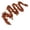 A, variant on Halloween Tinsel Garland with Pumpkin Spider Bat Cutouts, Flexible Bendable Ribbon Strand for Stair Railing Mantel Door Frame Indoor Outdoor Holiday Party Trim Decor