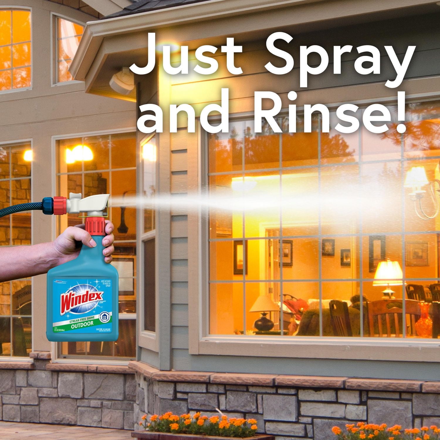 Windex Outdoor Window, Glass, and Patio Cleaner Refill