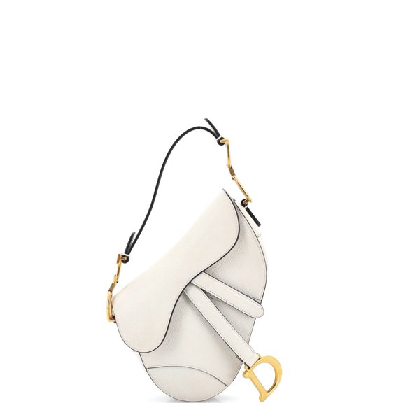 Pre-Owned Saddle Handbag Leather Mini By Rebag