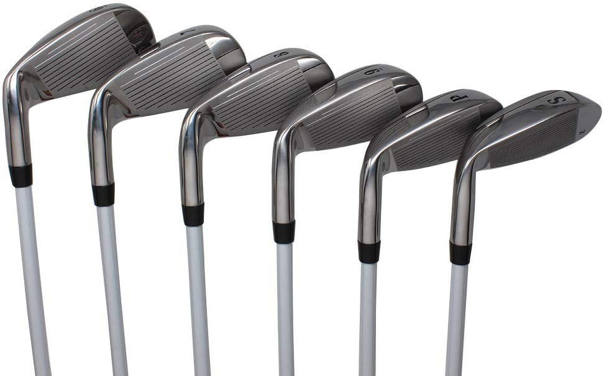 Extreme X7 High MOI +2 inch Over XL Big & Tall Men's Complete 6-Piece Iron Set (6-SW) Right Handed Regular R Flex Graphite Shafts (Tall 6'3"+ / +2" Over) with Jumbo Black Pro Velvet Grip - image 5 of 8