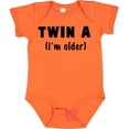thumbnail image 3 of Inktastic Twin a (i'm Older) Boys or Girls Baby Bodysuit, 3 of 5