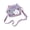 Purple, variant on Large Capacity Satchel Transparent Anime Crossbody Bag For Outdoor Activity