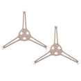 thumbnail image 1 of MIANGASTORE 2 Pcs Support de Plateau Tournant pour Micro-Ondes Rouleau Anneau Rotatif Trépied Bras Plaque en Verre Plateau Rouleau, 1 of 7