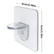 thumbnail image 3 of Toystoory Gancho autoadhesivo para el hogar, baño, cocina, accesorio de almacenamiento transparente, organizador de ropa, colgador de pared, 4 Almacenamiento y organización del hogar Normal/6*6cm, 3 of 6