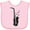 AD-Pink, variant on Inktastic Saxophone Musician Band Gift Idea Boys or Girls Baby Bib