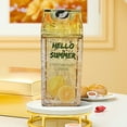 thumbnail image 5 of Bouteille d'Eau en Verre et Bouteille Style Carton de Lait Oz à Double Paroi avec Récipient Carton de Lait Transparent Étanche Réutilisable pour Sports de Plein Air Voyage Camping, 5 of 5