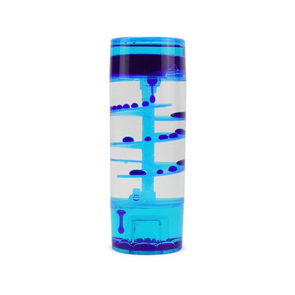 Spiral 5-Minute Hourglass Toy – A Mesmerizing Sensory Educational Tool by NAFA - Blue