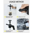 thumbnail image 6 of High Pressure Car Wash Sprayer, Hand Pressure Snow Foam Car Wash Sprayer, Portable 2L Foaming Sprayer, Hand Pressurized Soap Sprayer for Home Cleaning, Spraying Weeds, Car Detailing, Garden, 6 of 7