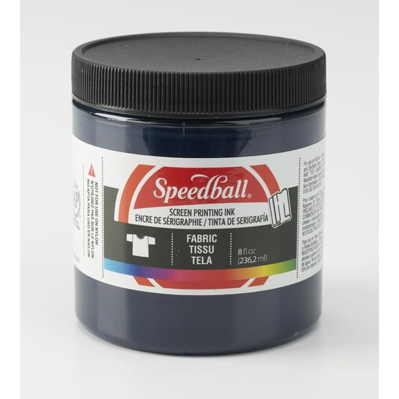 Speedball 8 oz. Fabric Screen Printing Ink Denim