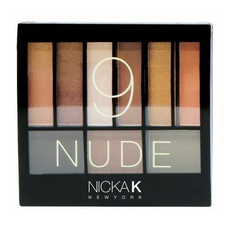NICKA K Perfect 9 Nude Eyeshadow Palette Set