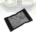 thumbnail image 3 of Toyandona Car Trunk Mesh Bag Double Layer Net for Seat Back Storage Black Car Organizer, 3 of 5