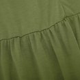thumbnail image 5 of Women's Casual Summer Dress Short Sleeve Dress With Pockets Beach A Line Casual Dress Olive Green, 5 of 7