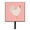Pink Check, variant on Leghorn Chicken Blue Check Leash or Key Holder