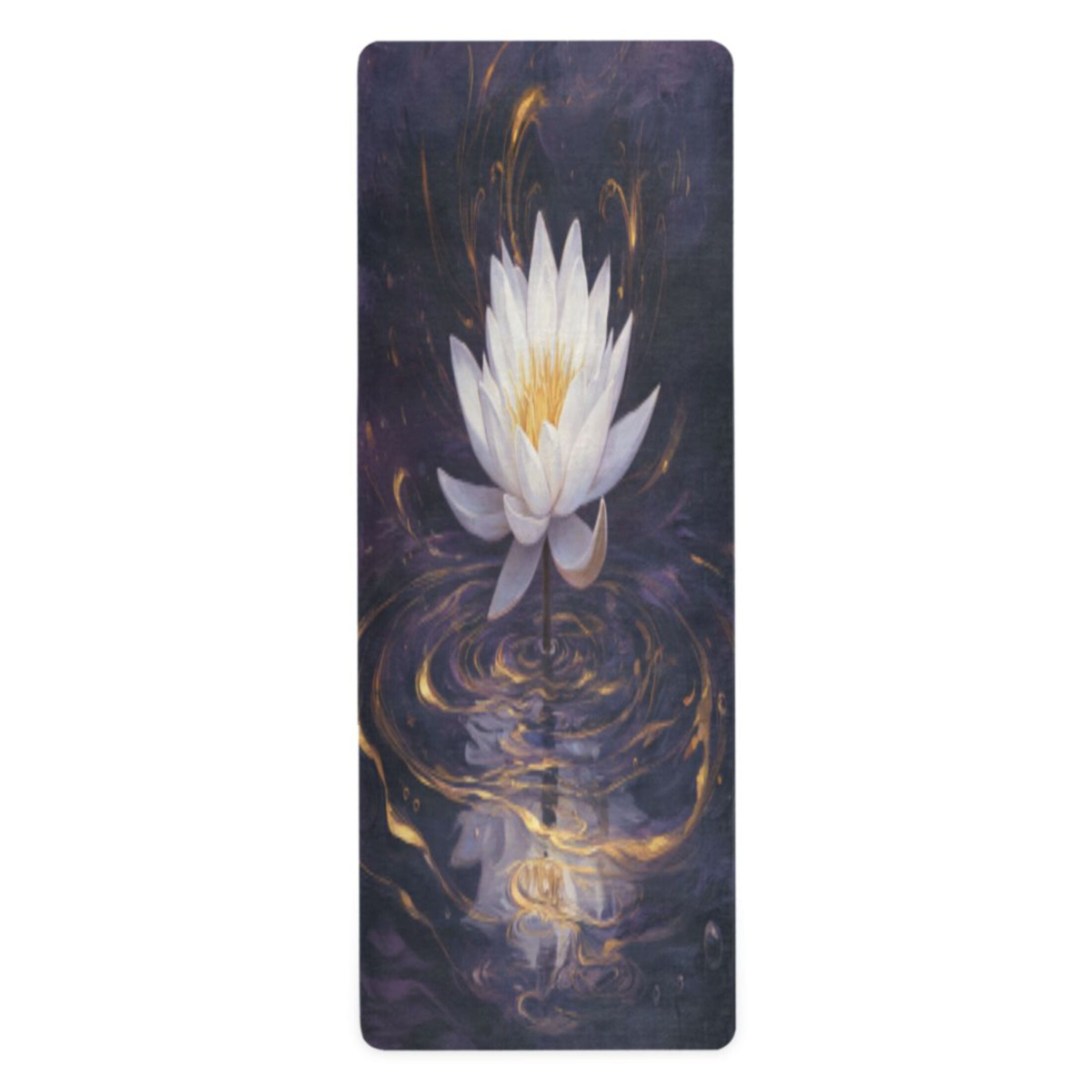 BZSMCE Yoga Mat Women Fitness Mat Serene Lotus Pattern